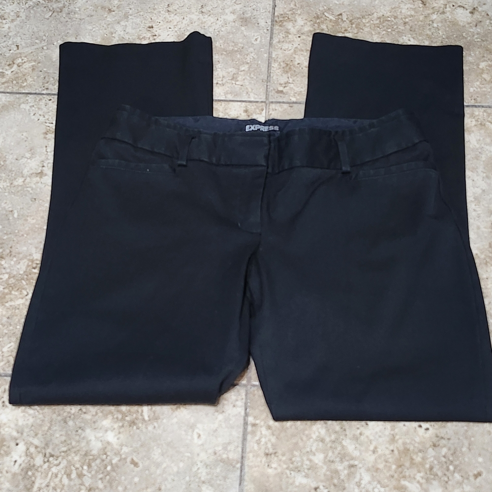 Express Editor Black Dress Pants